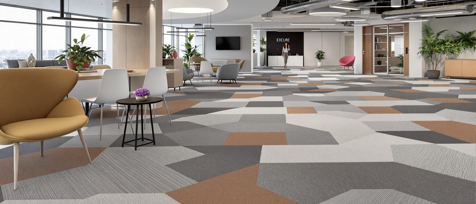 Office Flooring: Carpet Tiles vs Vinyl for Hertfordshire Workplaces