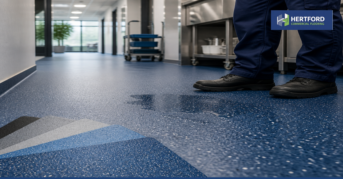 Commercial Vinyl Flooring Slip Ratings Explained (R9-R13)